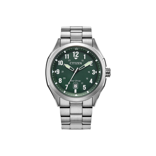 Reloj Análogo Deportivo Plateado de Hombre