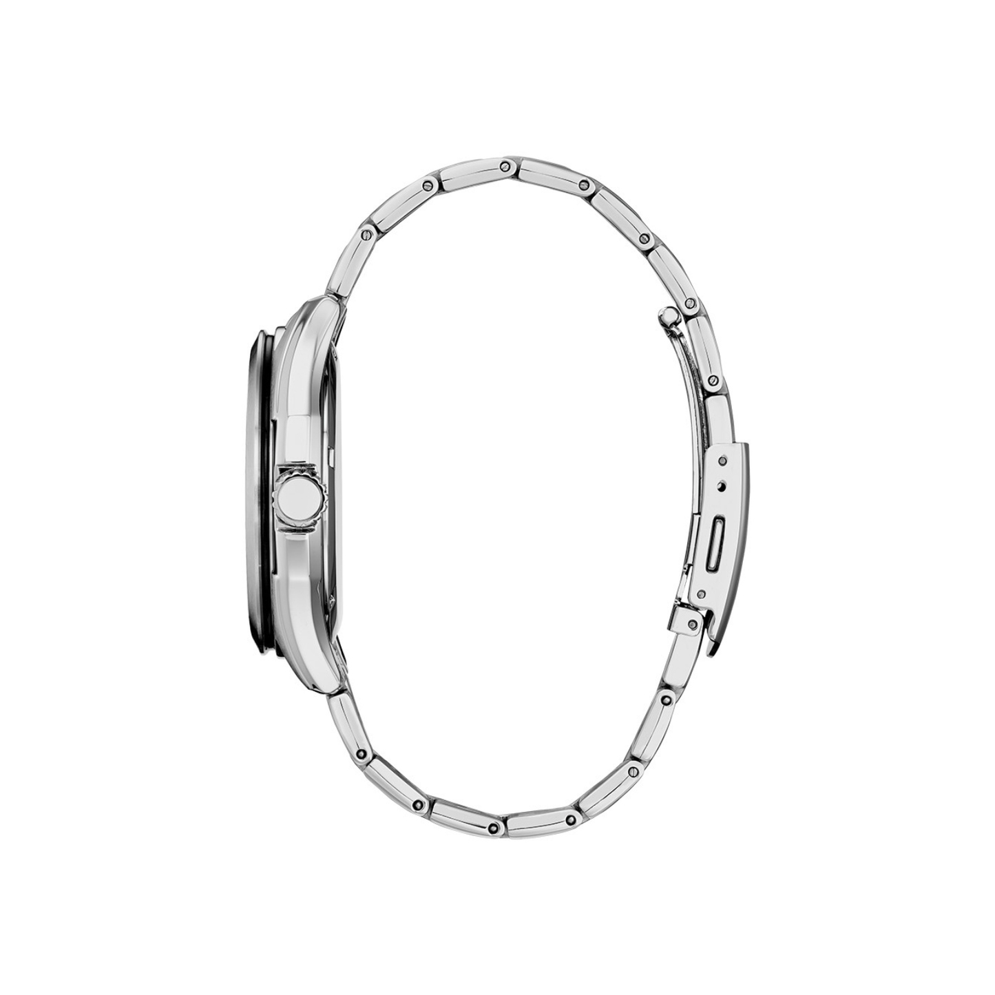 Reloj Análogo Deportivo Plateado de Hombre