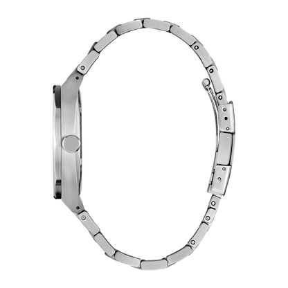 Reloj Análogo Eco-Drive Casual Plateado de Hombre
