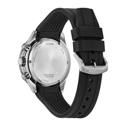 Reloj Análogo Eco Drive Endeavor Chrono Deportivo Negro de Hombre