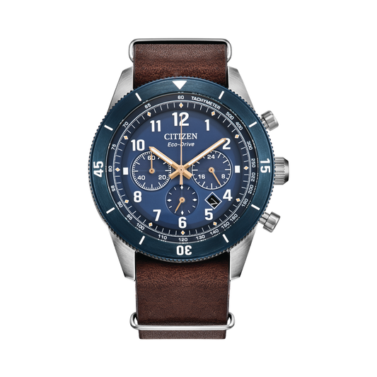 Reloj Análogo Force Chrono Plateado de Hombre