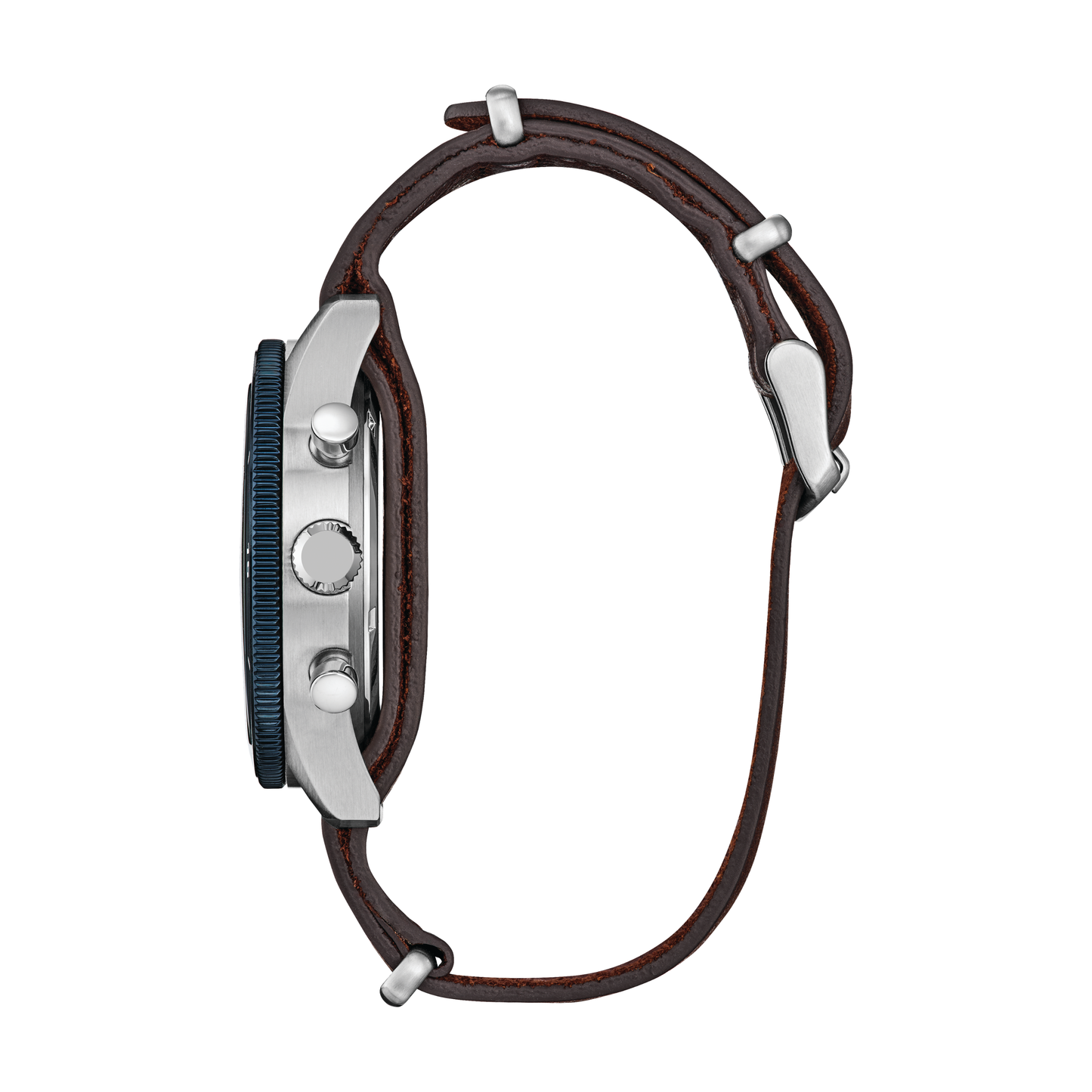 Reloj Análogo Force Chrono Plateado de Hombre