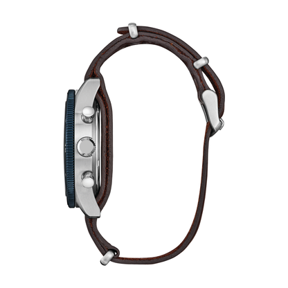 Reloj Análogo Force Chrono Plateado de Hombre