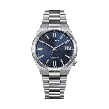 Reloj Análogo Citizen Tsuyosa Automático Plateado de Hombre