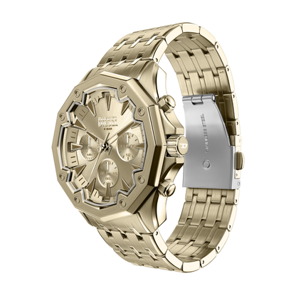Reloj Análogo Casual Dorado de Hombre