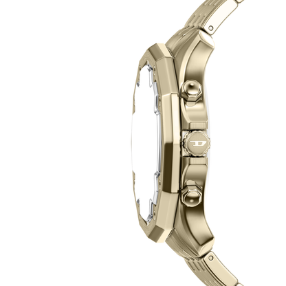 Reloj Análogo Casual Dorado de Hombre
