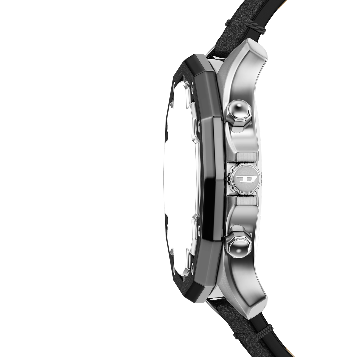 Reloj Análogo Casual Plateado de Hombre