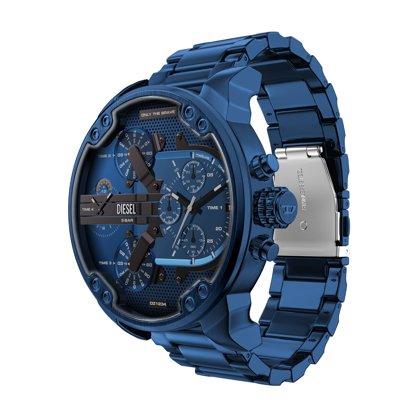 Reloj Análogo Casual Azul de Hombre