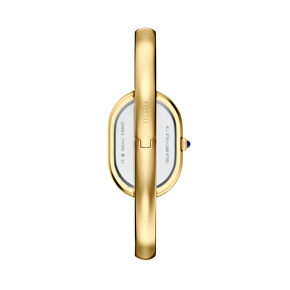 Reloj Análogo Ejecutivo Dorado de Mujer