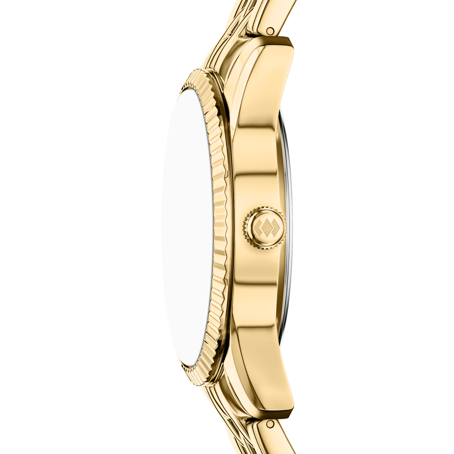 Reloj Análogo Ejecutivo Dorado de Mujer