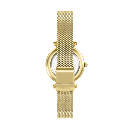 Reloj Análogo Luxury Dorado de Mujer