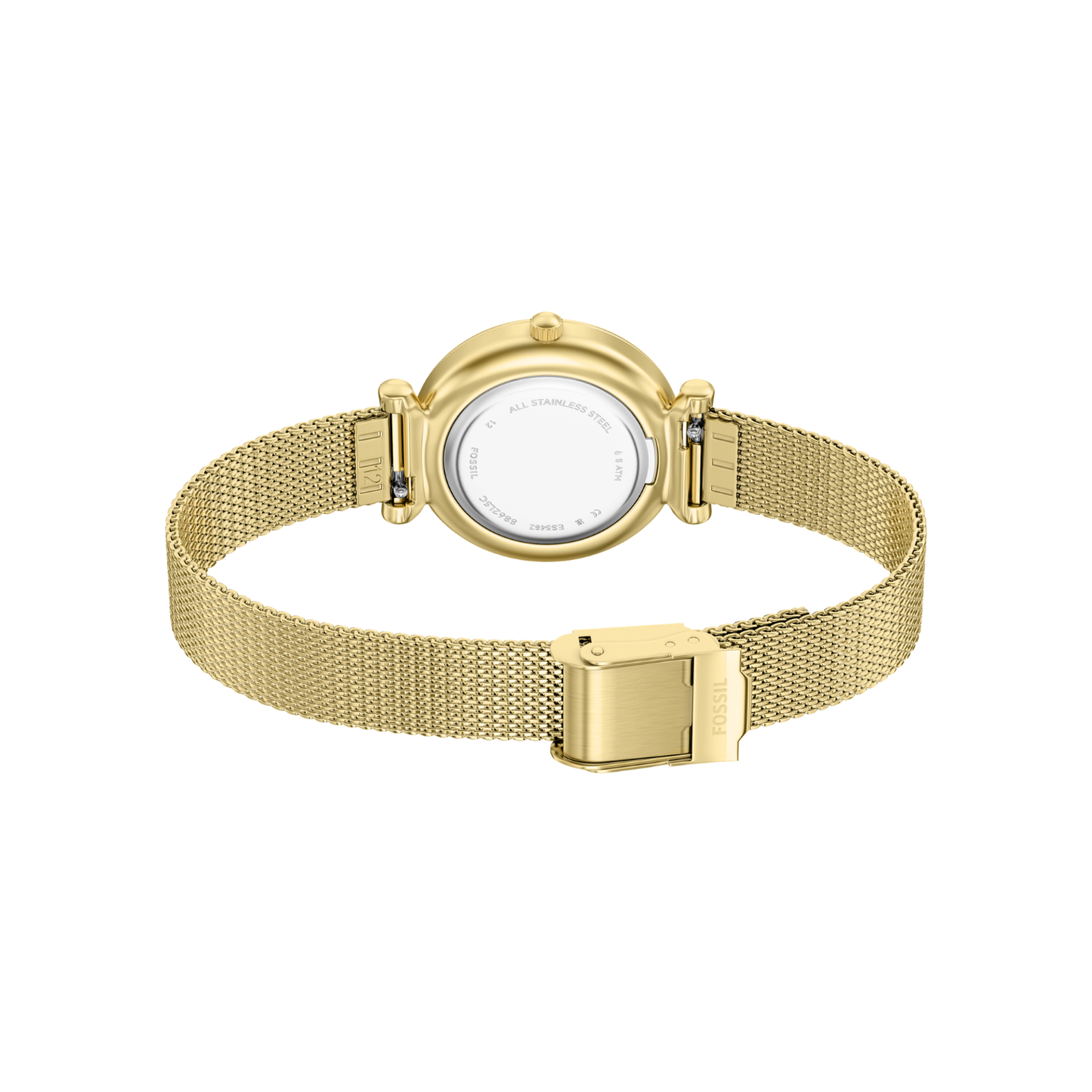 Reloj Análogo Luxury Dorado de Mujer