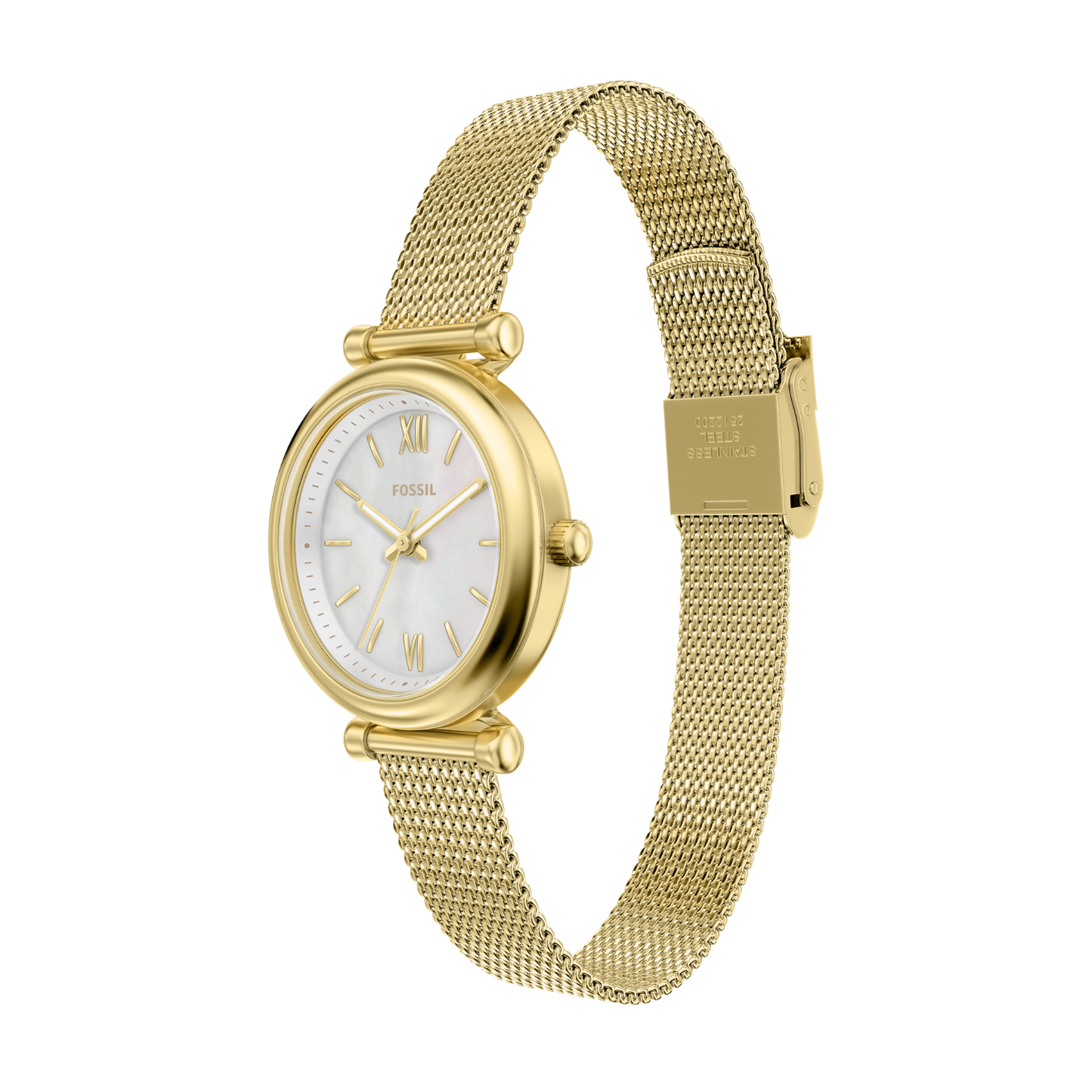 Reloj Análogo Luxury Dorado de Mujer