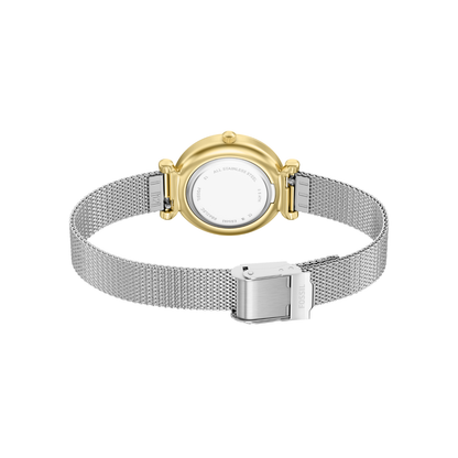 Reloj Análogo Luxury Dorado de Mujer
