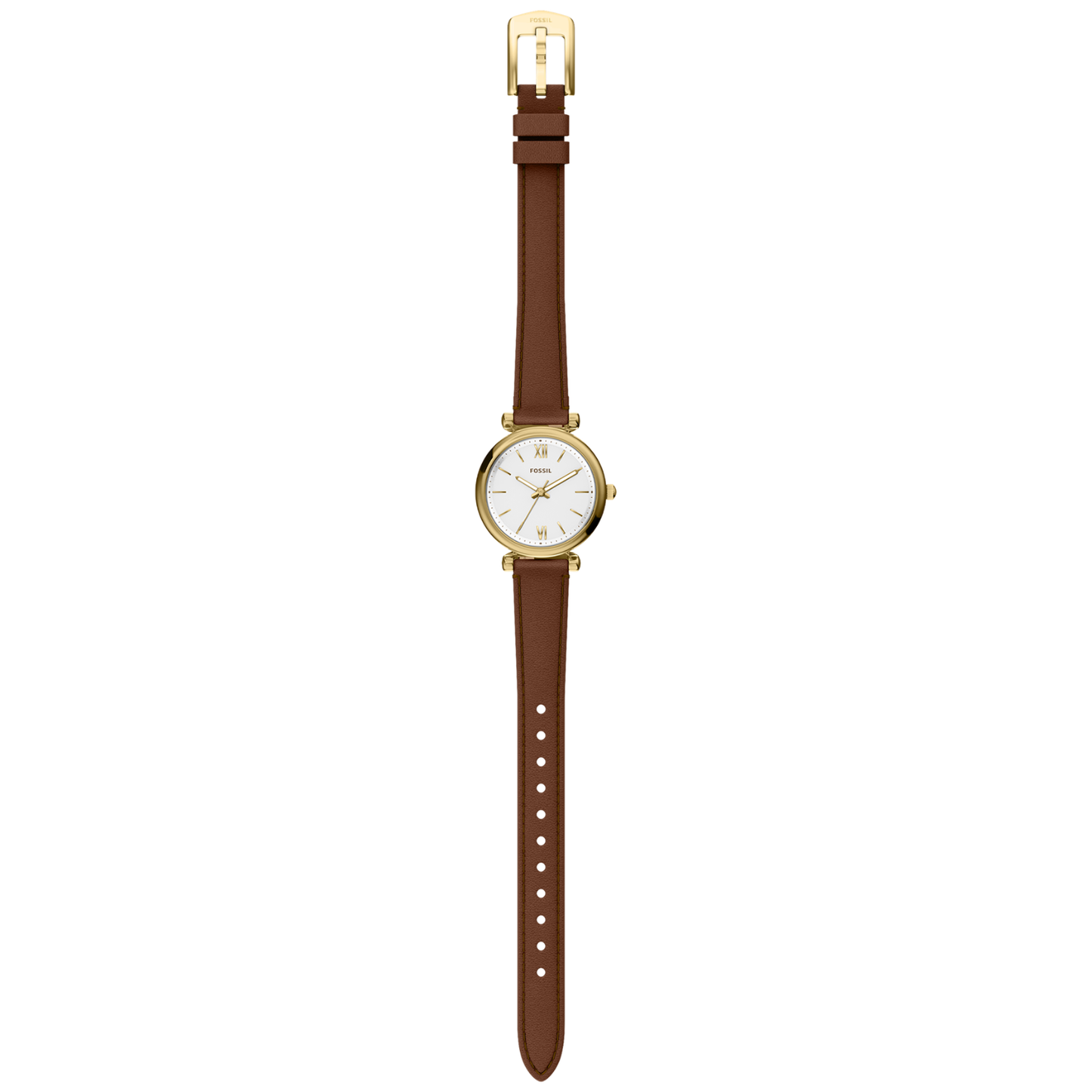 Reloj Análogo Casual Dorado de Mujer