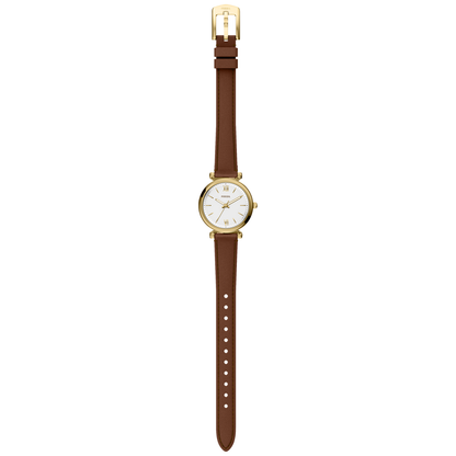 Reloj Análogo Casual Dorado de Mujer