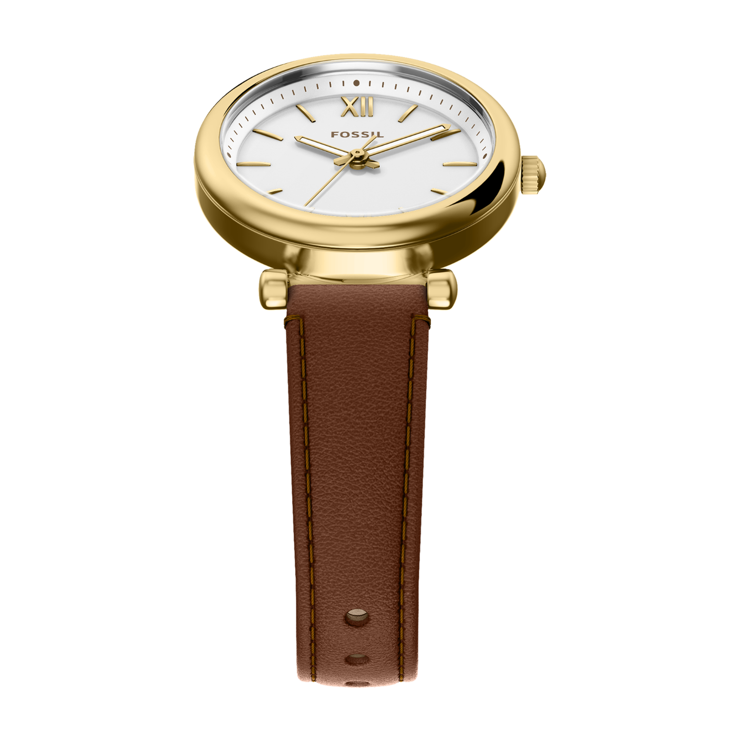 Reloj Análogo Casual Dorado de Mujer
