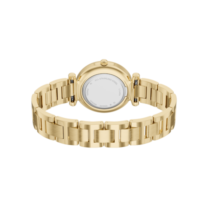 Reloj Análogo Luxury Dorado de Mujer