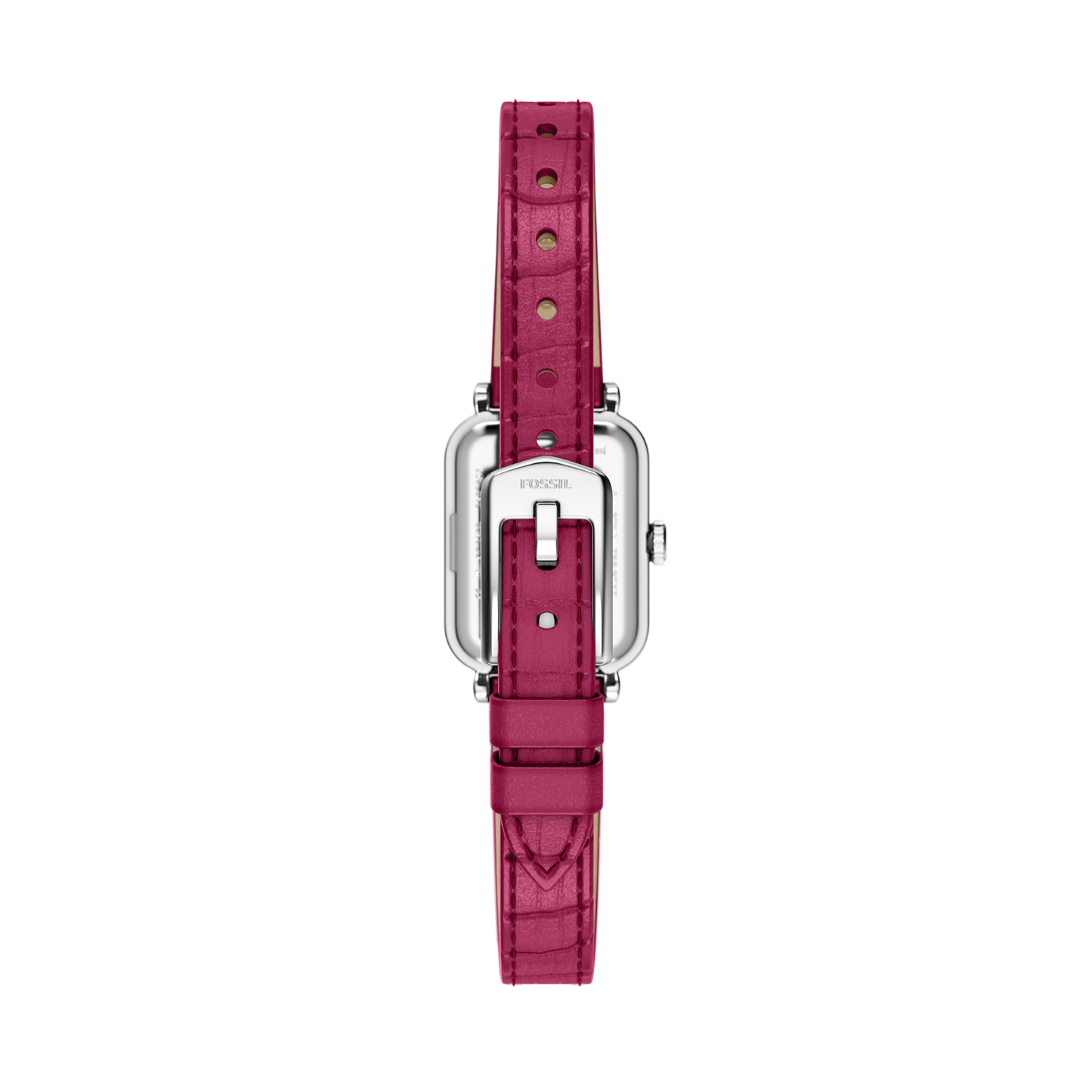 Reloj Análogo Casual Plateado de Mujer