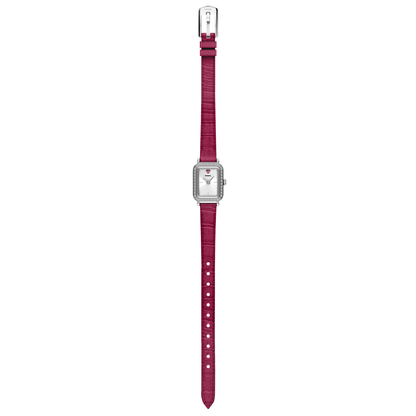 Reloj Análogo Casual Plateado de Mujer