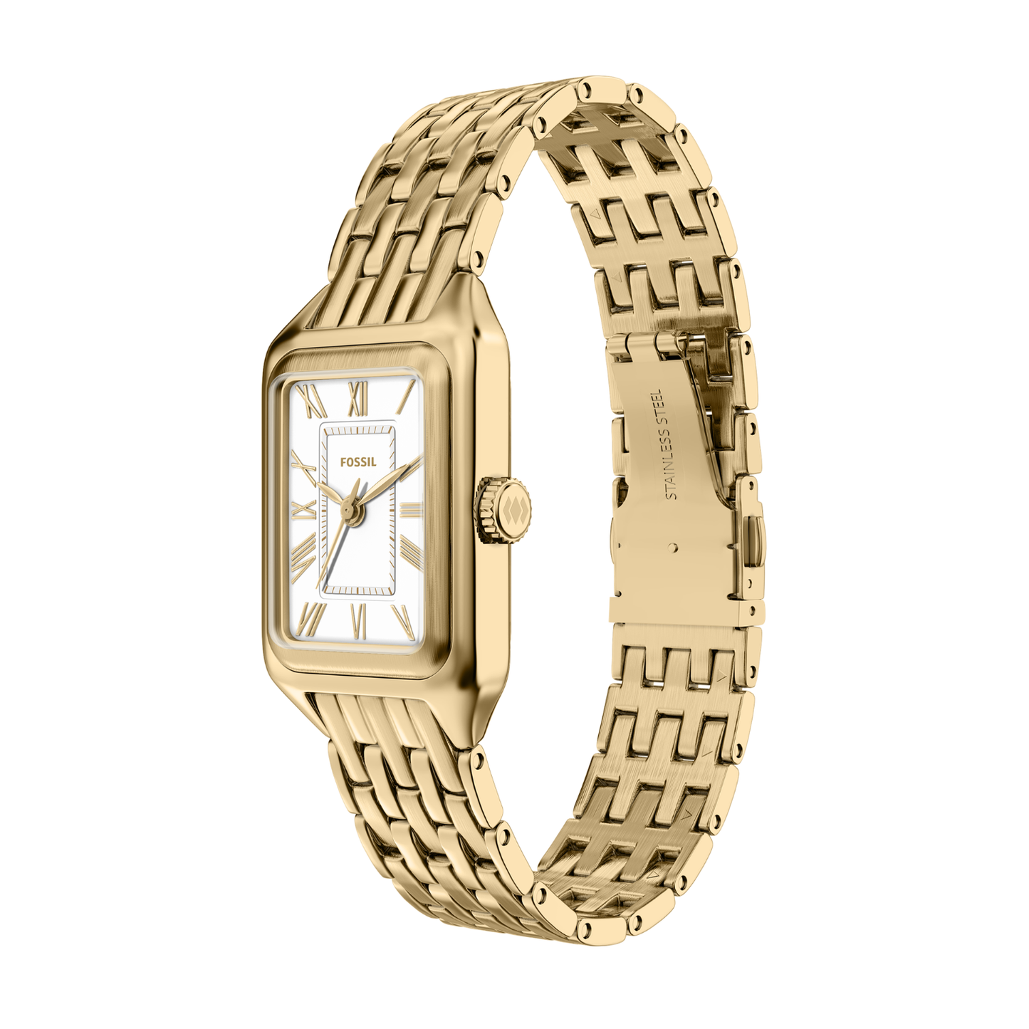 Reloj Análogo Ejecutivo Dorado de Mujer