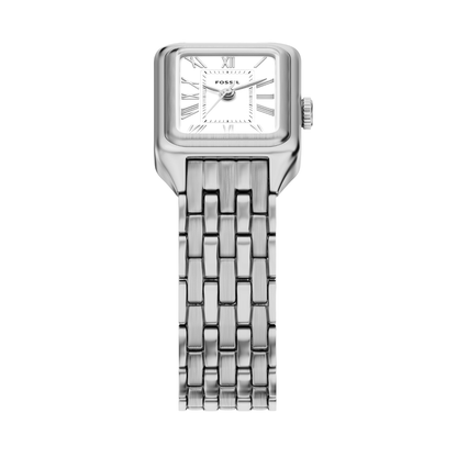 Reloj Análogo Ejecutivo Plateado de Mujer
