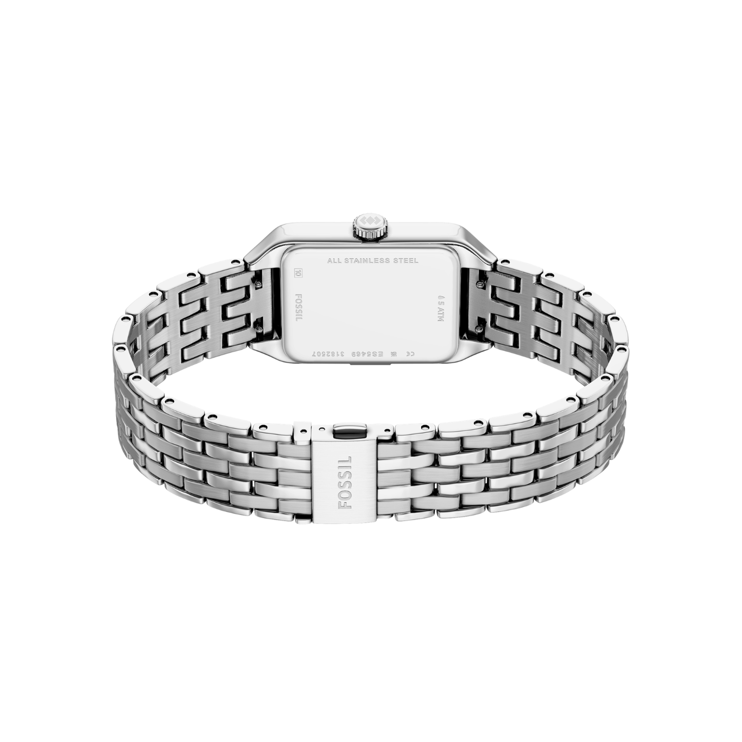 Reloj Análogo Ejecutivo Plateado de Mujer