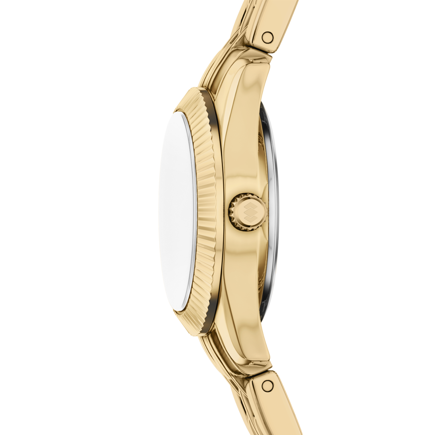Reloj Análogo Ejecutivo Dorado de Mujer