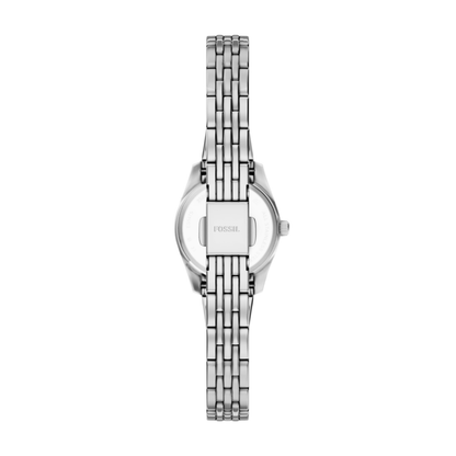 Reloj Análogo Ejecutivo Plateado de Mujer