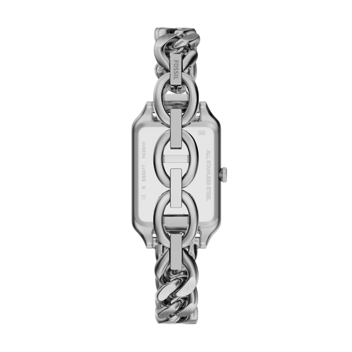 Reloj Análogo Ejecutivo Plateado de Mujer