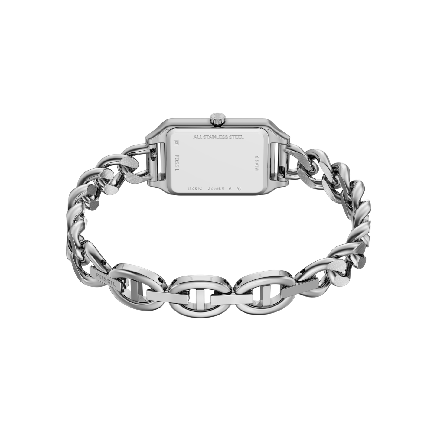 Reloj Análogo Ejecutivo Plateado de Mujer