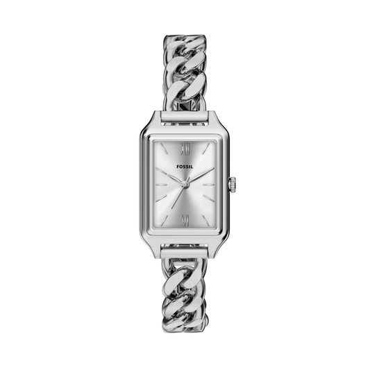 Reloj Análogo Ejecutivo Plateado de Mujer