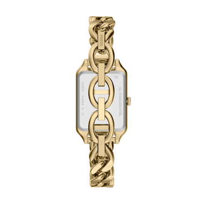 Reloj Análogo Ejecutivo Dorado de Mujer