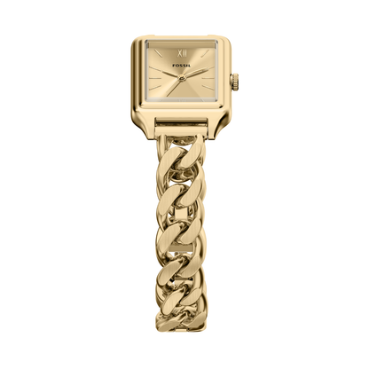 Reloj Análogo Ejecutivo Dorado de Mujer