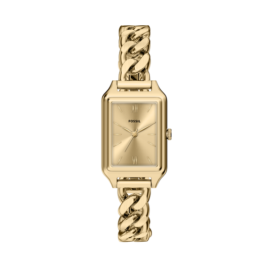 Reloj Análogo Ejecutivo Dorado de Mujer