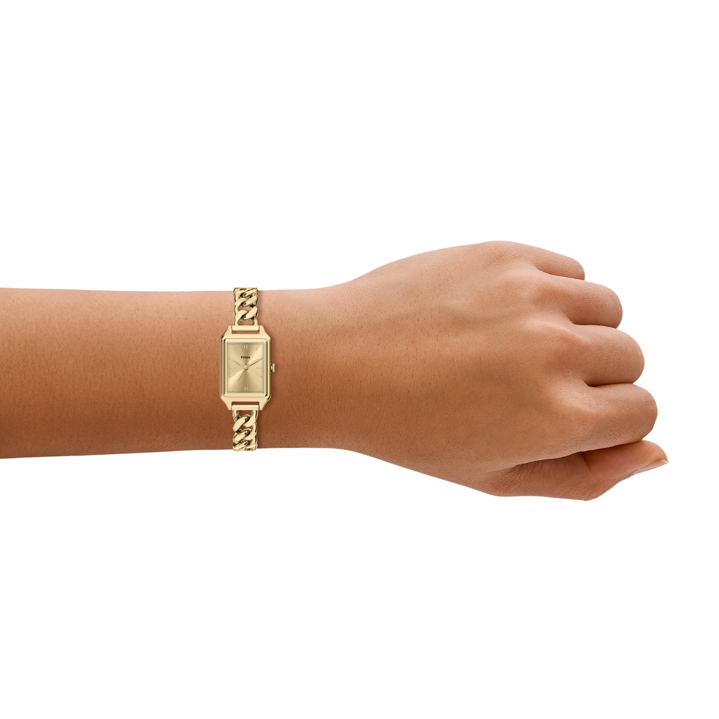 Reloj Análogo Ejecutivo Dorado de Mujer