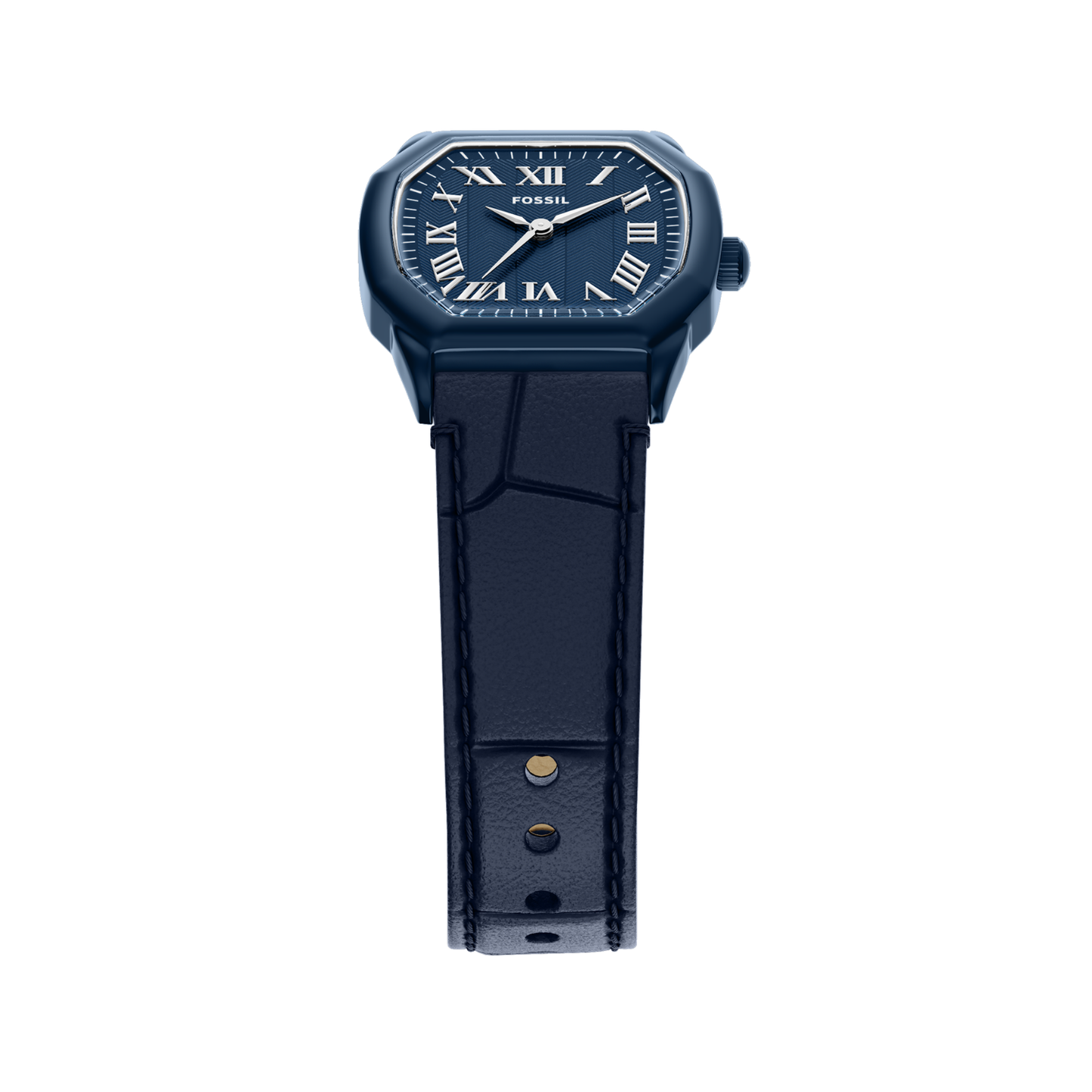 Reloj Análogo Casual Azul Oscuro de Mujer