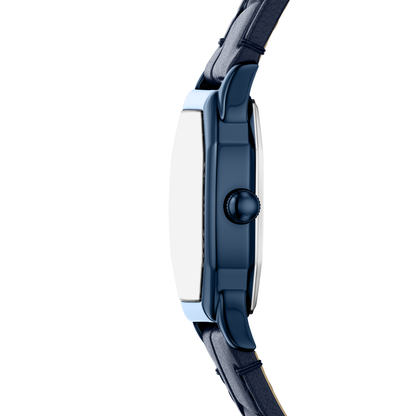 Reloj Análogo Casual Azul Oscuro de Mujer