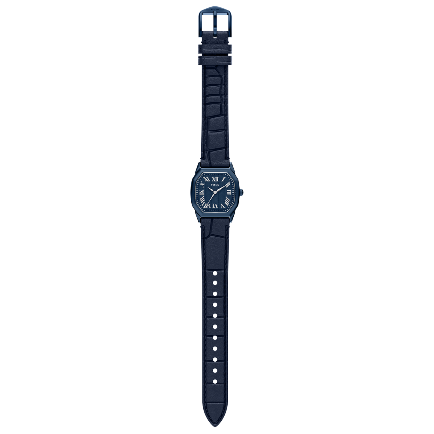 Reloj Análogo Casual Azul Oscuro de Mujer