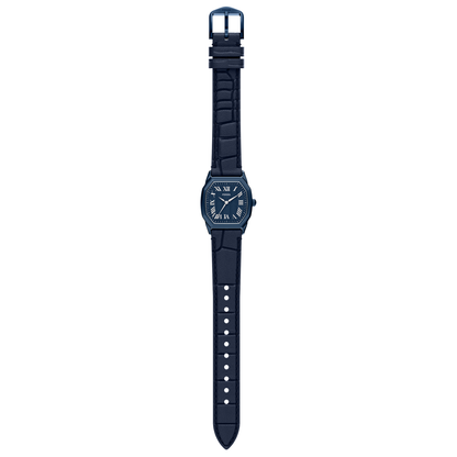 Reloj Análogo Casual Azul Oscuro de Mujer