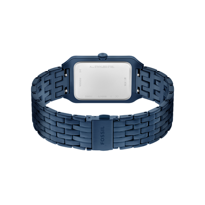 Reloj Análogo Luxury Azul Oscuro de Mujer