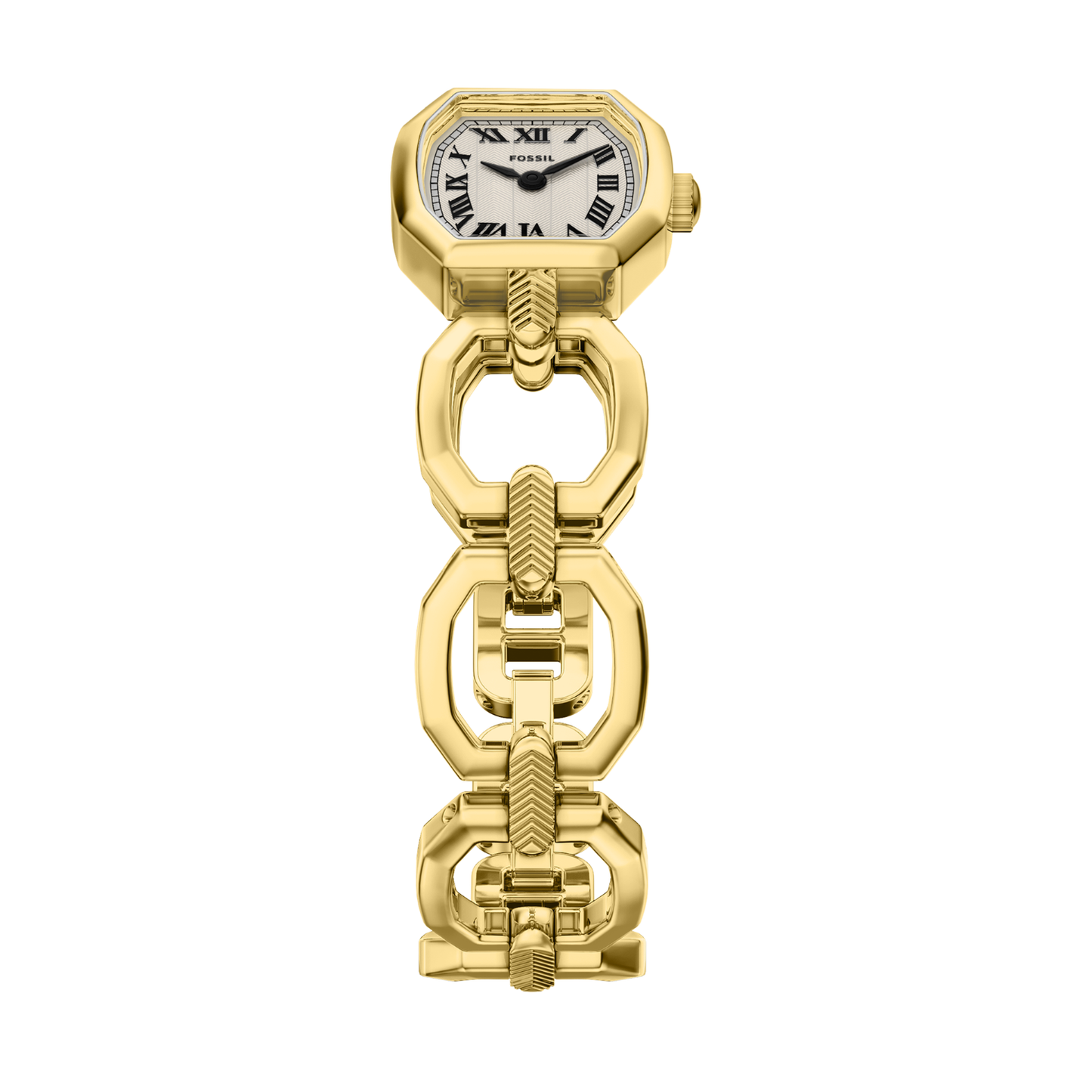 Reloj Análogo Ejecutivo Dorado de Mujer