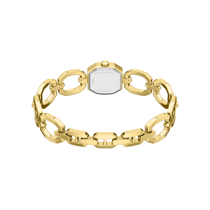 Reloj Análogo Ejecutivo Dorado de Mujer