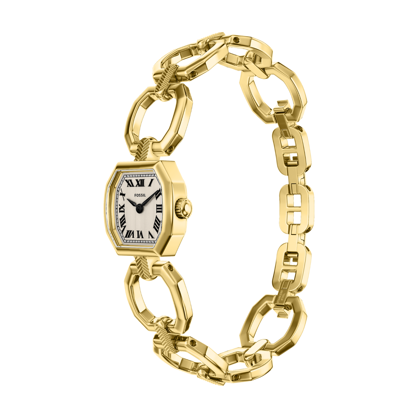 Reloj Análogo Ejecutivo Dorado de Mujer