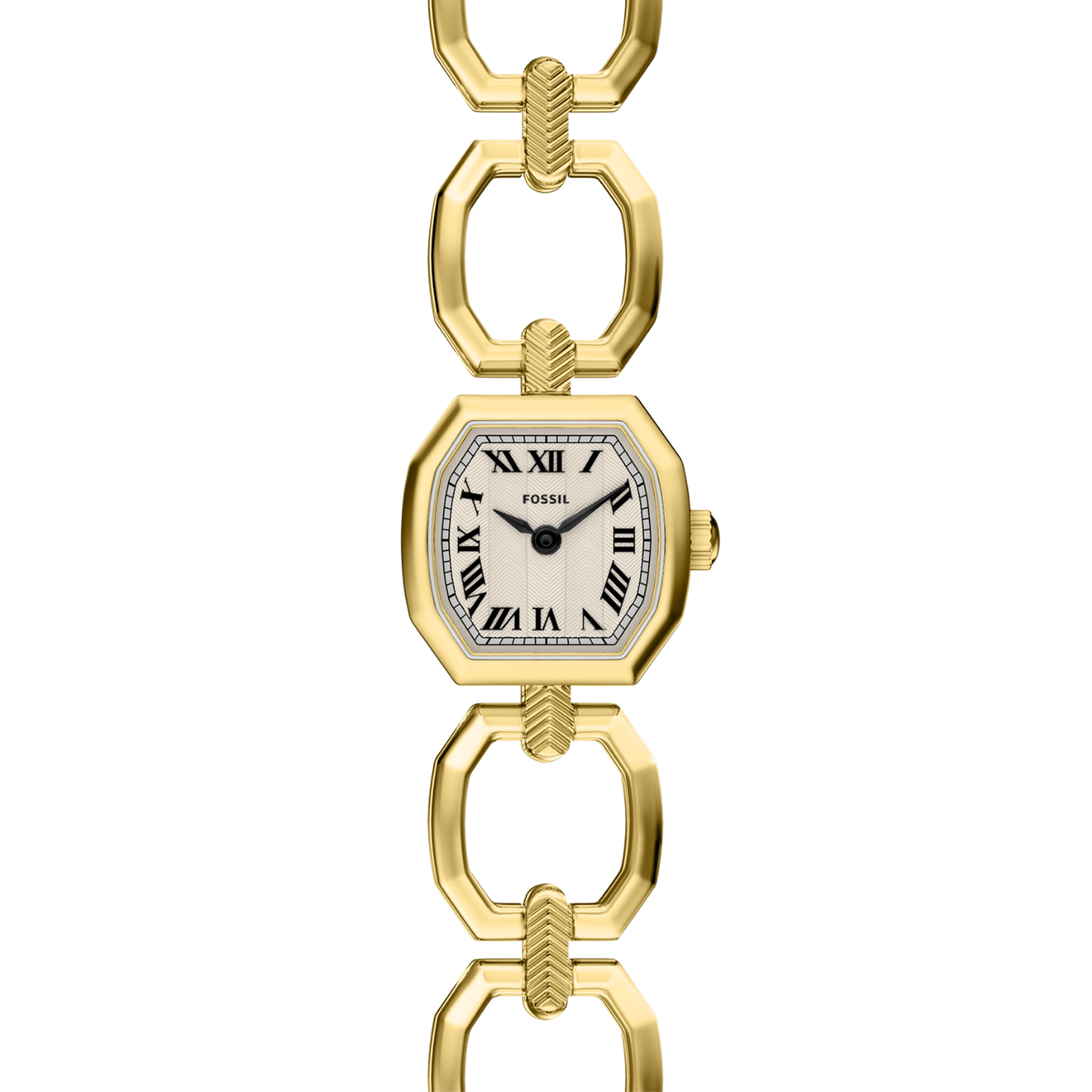 Reloj Análogo Ejecutivo Dorado de Mujer