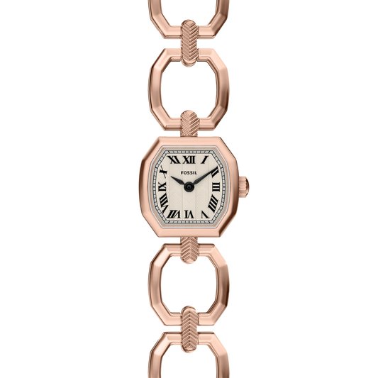 Reloj Análogo Ejecutivo Oro Rosa de Mujer