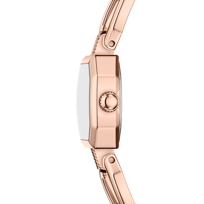 Reloj Análogo Ejecutivo Oro Rosa de Mujer