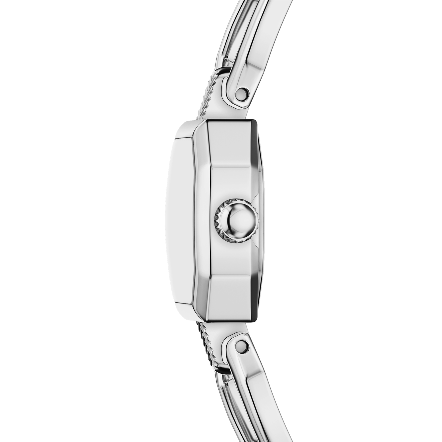 Reloj Análogo Ejecutivo Plateado de Mujer