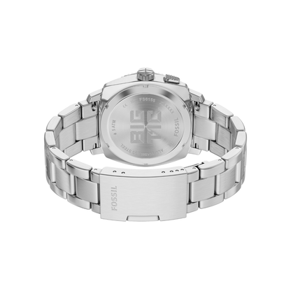 Reloj Análogo Casual Plateado de Hombre