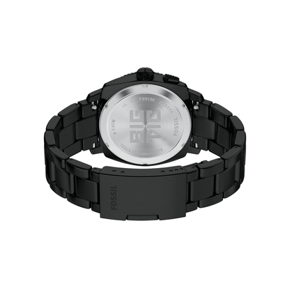 Reloj Análogo Casual Negro de Hombre